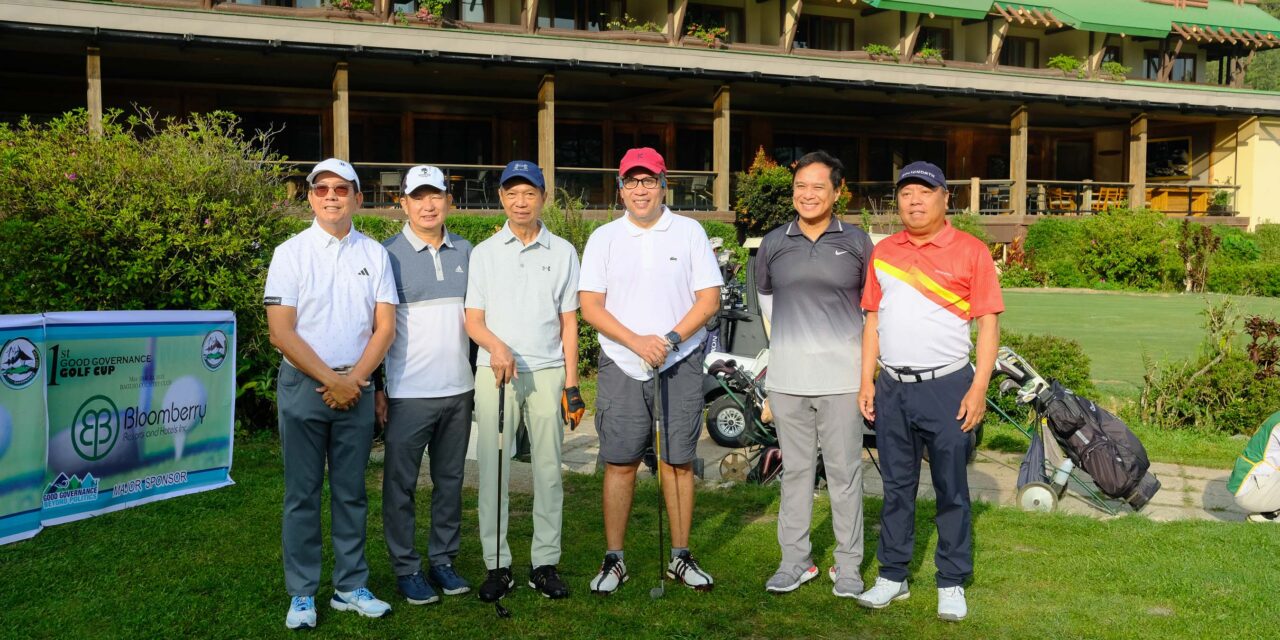 1st Good Governance Golf Tournament Tees Off at Baguio Country Club: A Competition for a Cause